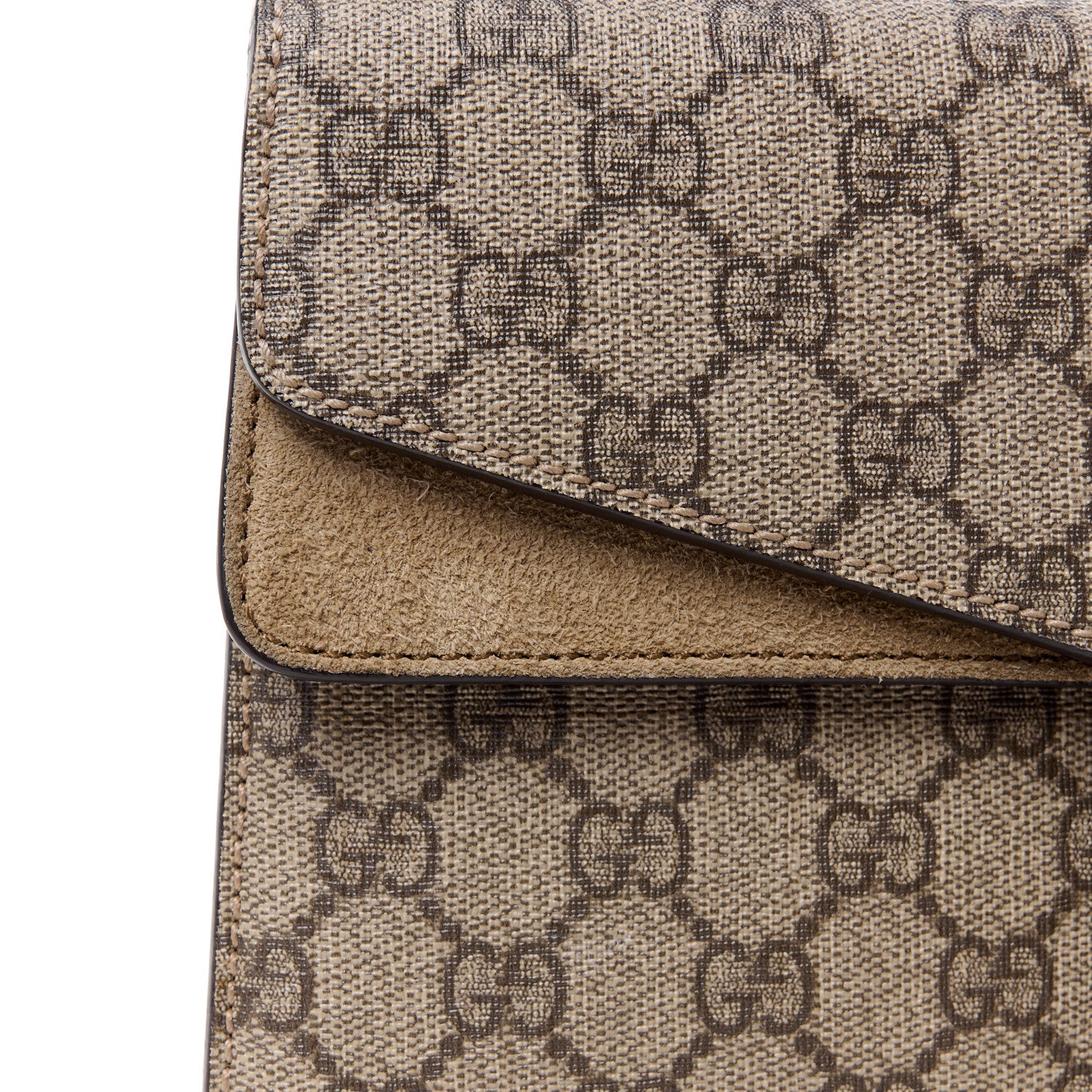 Gucci GG Supreme Monogram Small Dionysus Shoulder Bag Taupe 14 of 16