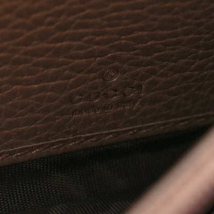 Gucci Dollar Calfskin GG Supreme Monogram GG Marmont Continental Wallet Porcelain Rose Beige Ebony 5 of 8