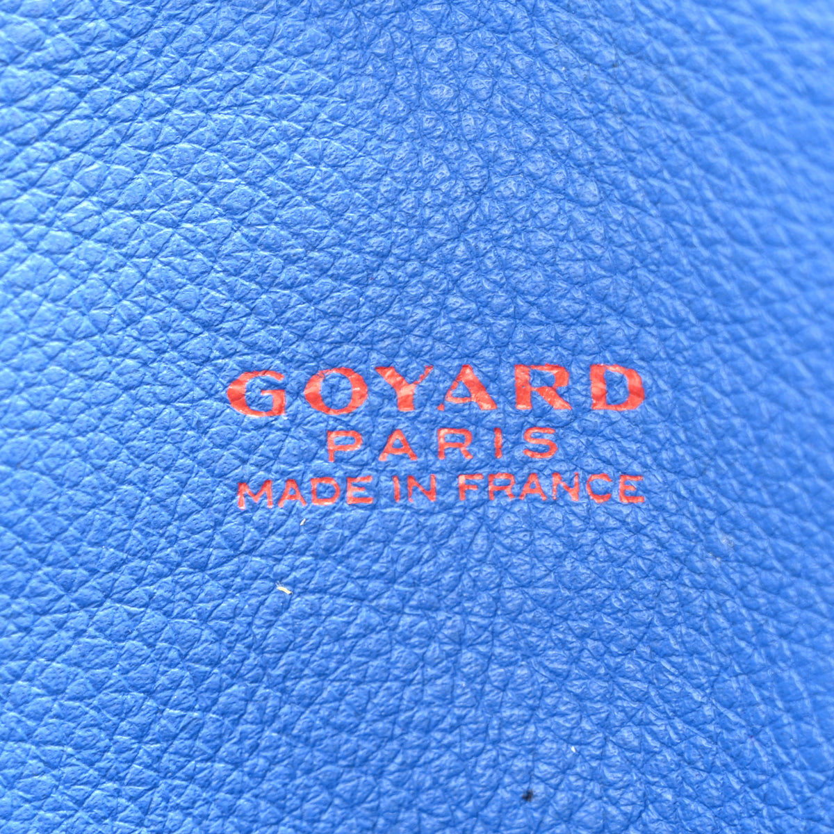 Goyardine Reversible Mini Anjou Sky Blue