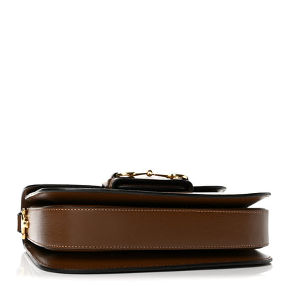 Gucci Azalea Calfskin Horsebit 1955 Shoulder Bag Brown Sugar 4 of 11