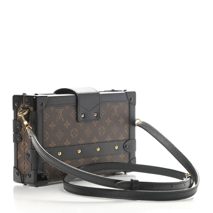 Louis Vuitton Monogram Petite Malle Black 3 of 12