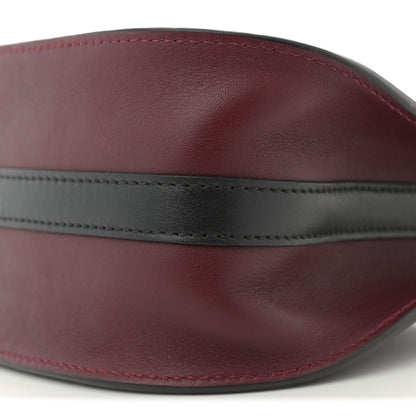 Chloe Grained Calfskin Nano Hayley Hobo Red 10 of 12