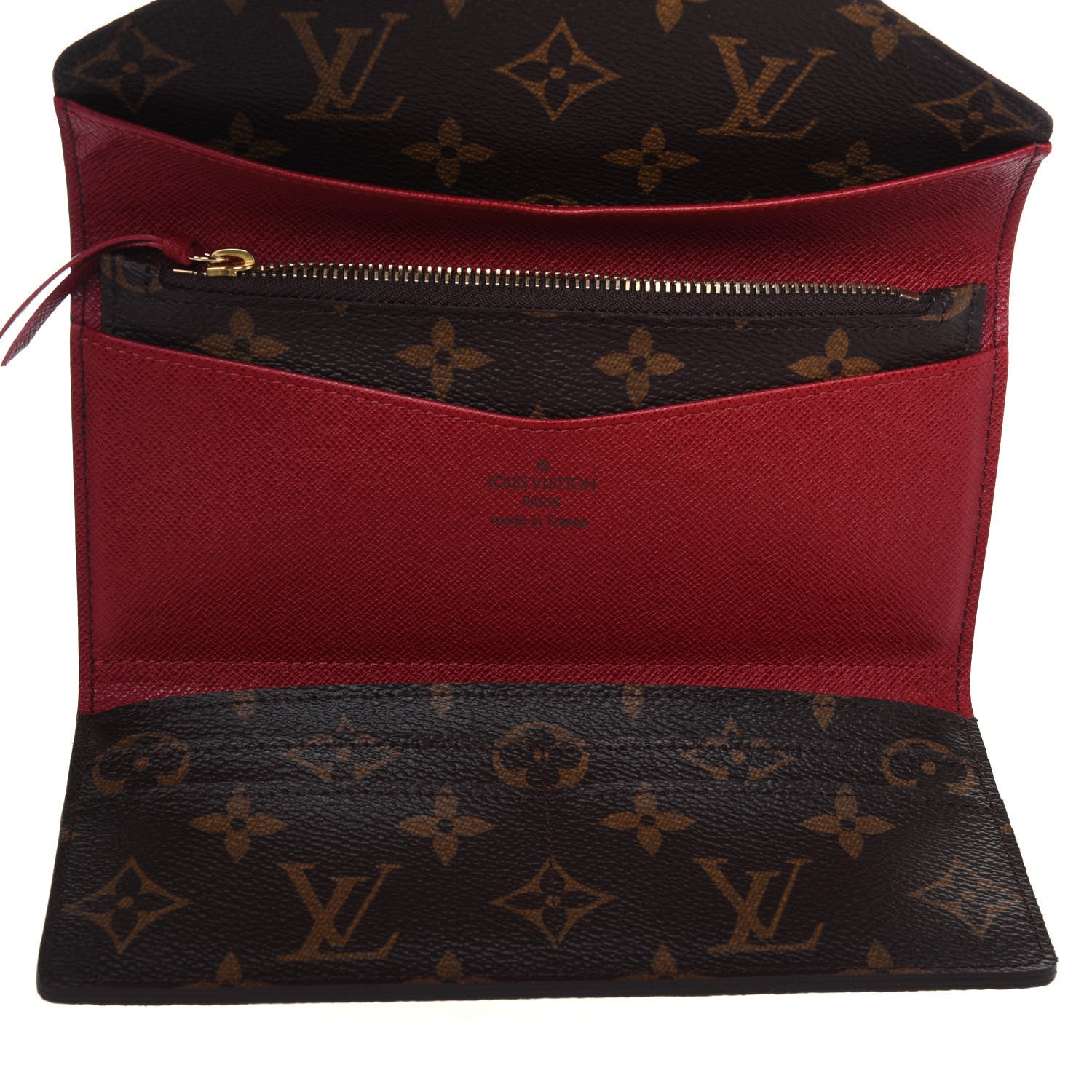 Louis Vuitton Monogram Josephine Wallet Rouge 5 of 12