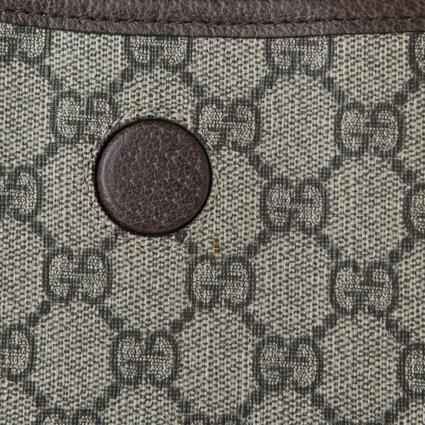GG Supreme Monogram Neo Vintage Web Belt Bag Brown