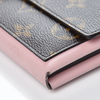 Louis Vuitton Monogram Flore Wallet Rose Ballerine 12 of 13