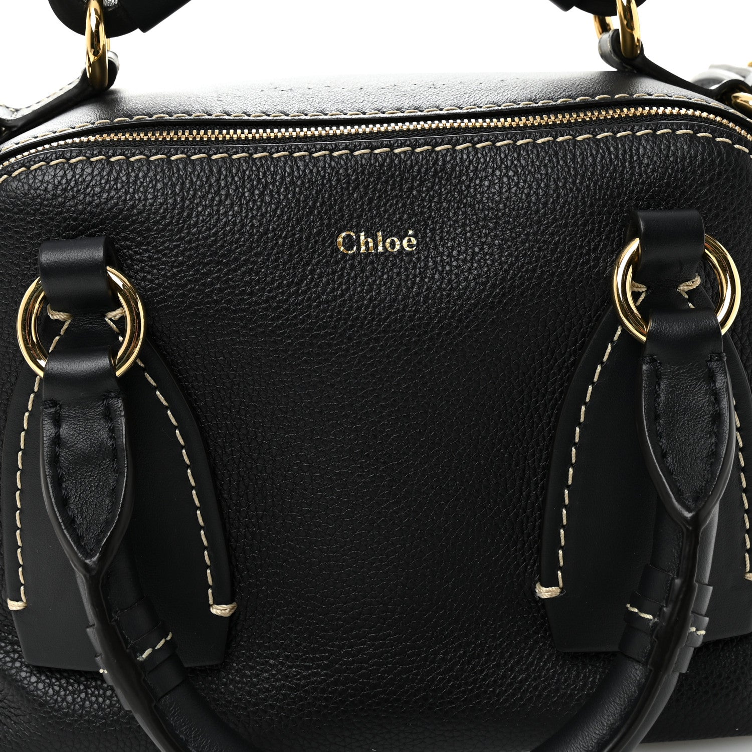 Chloe Calfskin Small Daria Full Blue 8 of 10