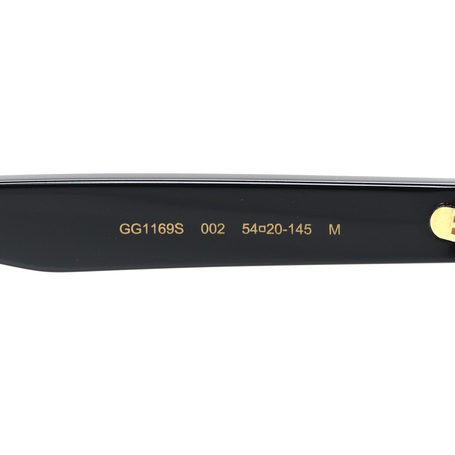 Gucci Acetate Butterfly Sunglasses GG1169S Black 6 of 8