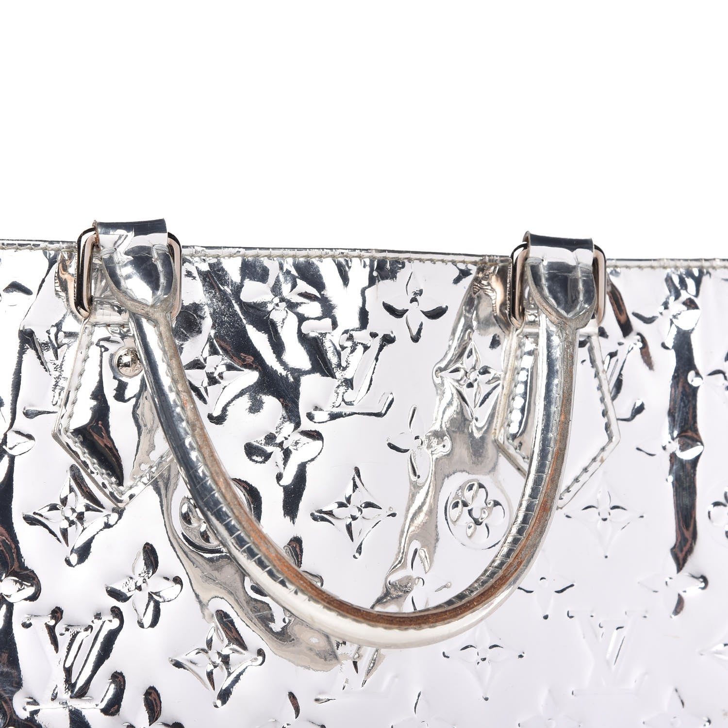 Louis Vuitton Monogram Miroir Sac Plat Silver 10 of 11