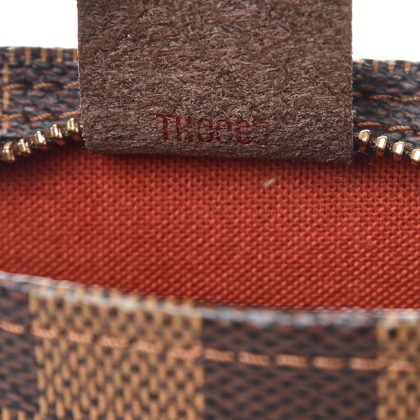 Damier Ebene Trousse Make Up Bag Pochette