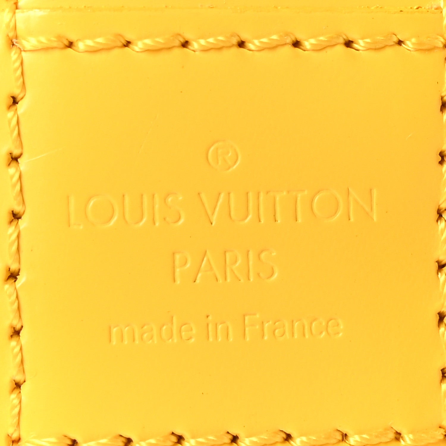 Louis Vuitton Epi Alma GM Citron 6 of 9
