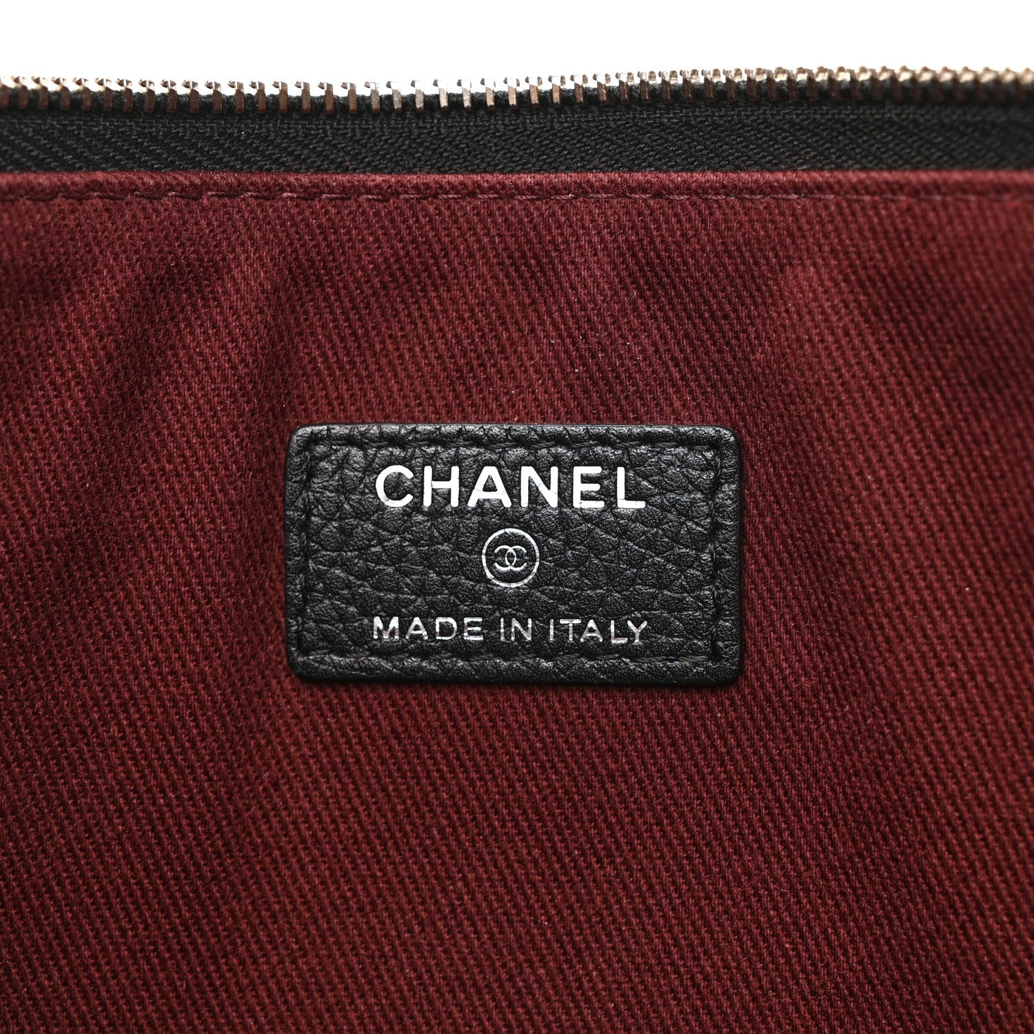 Chanel Grained Calfskin Large Neo Executive Cosmetic Case Black 6 of 9