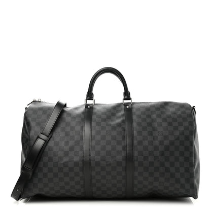 Louis Vuitton Damier Graphite Keepall Bandouliere 55 1 of 9