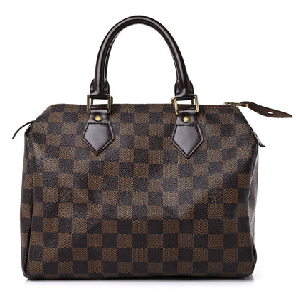 Louis Vuitton Damier Ebene Speedy 25 1 of 12