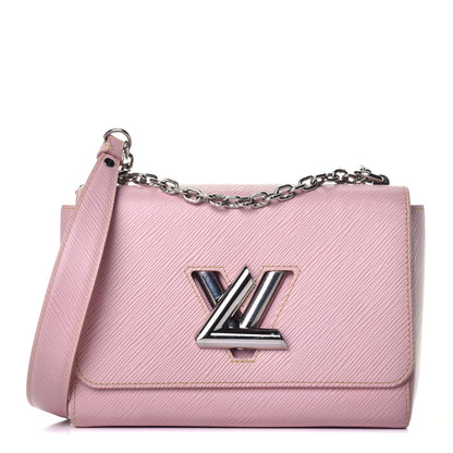 Louis Vuitton Epi Twist Shoulder Bag MM Rose Ballerine 1 of 8