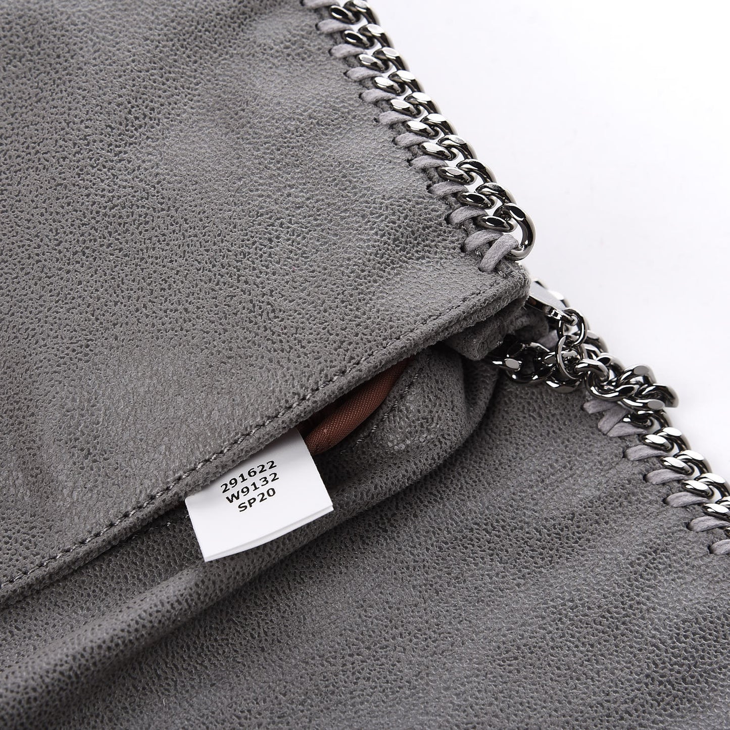 Shaggy Deer Falabella Crossbody Bag Light Grey