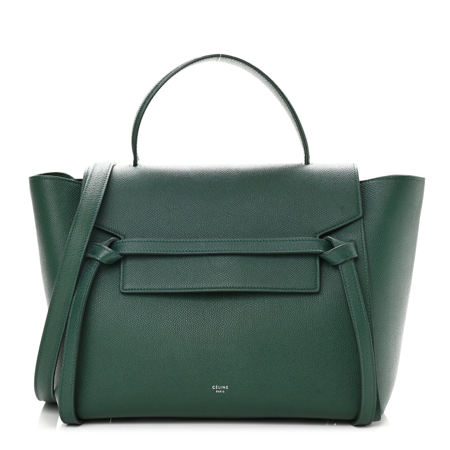 Celine Grained Calfskin Mini Belt Bag Light Emerald 1 of 11
