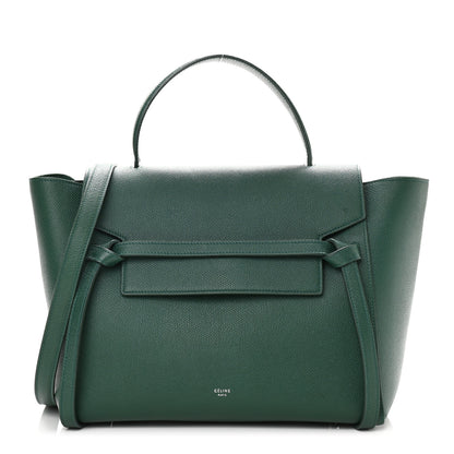 Celine Grained Calfskin Mini Belt Bag Light Emerald 1 of 11