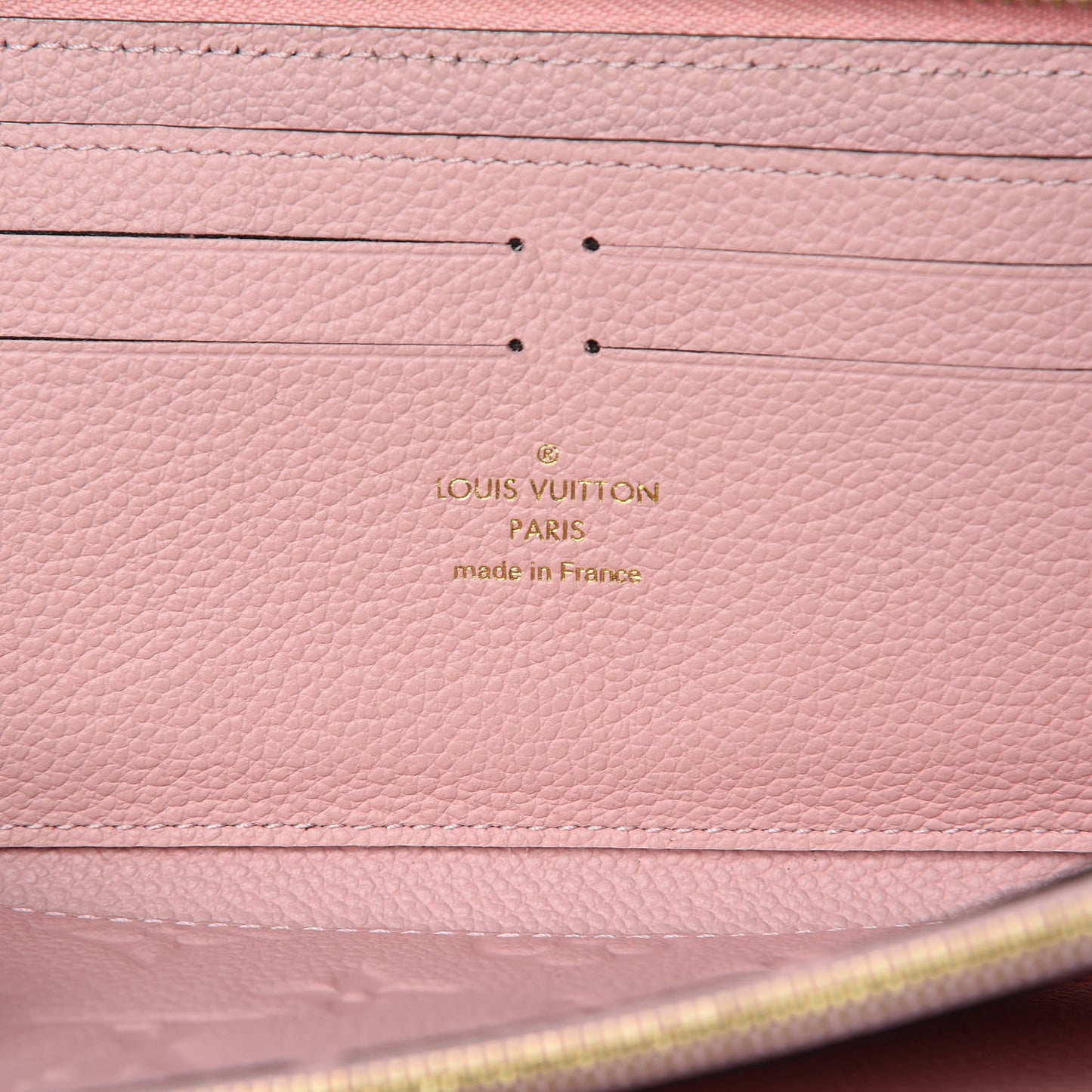 Empreinte Clemence Wallet Rose Ballerine