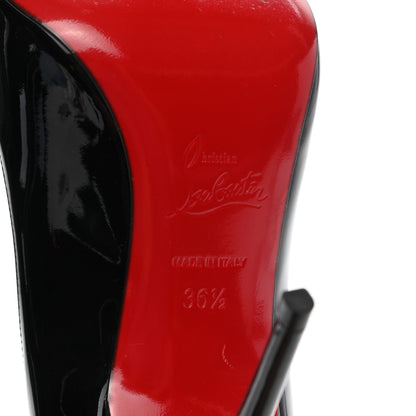 Christian Louboutin Patent Decollete 554 100 Pumps 36.5 Black 6 of 10