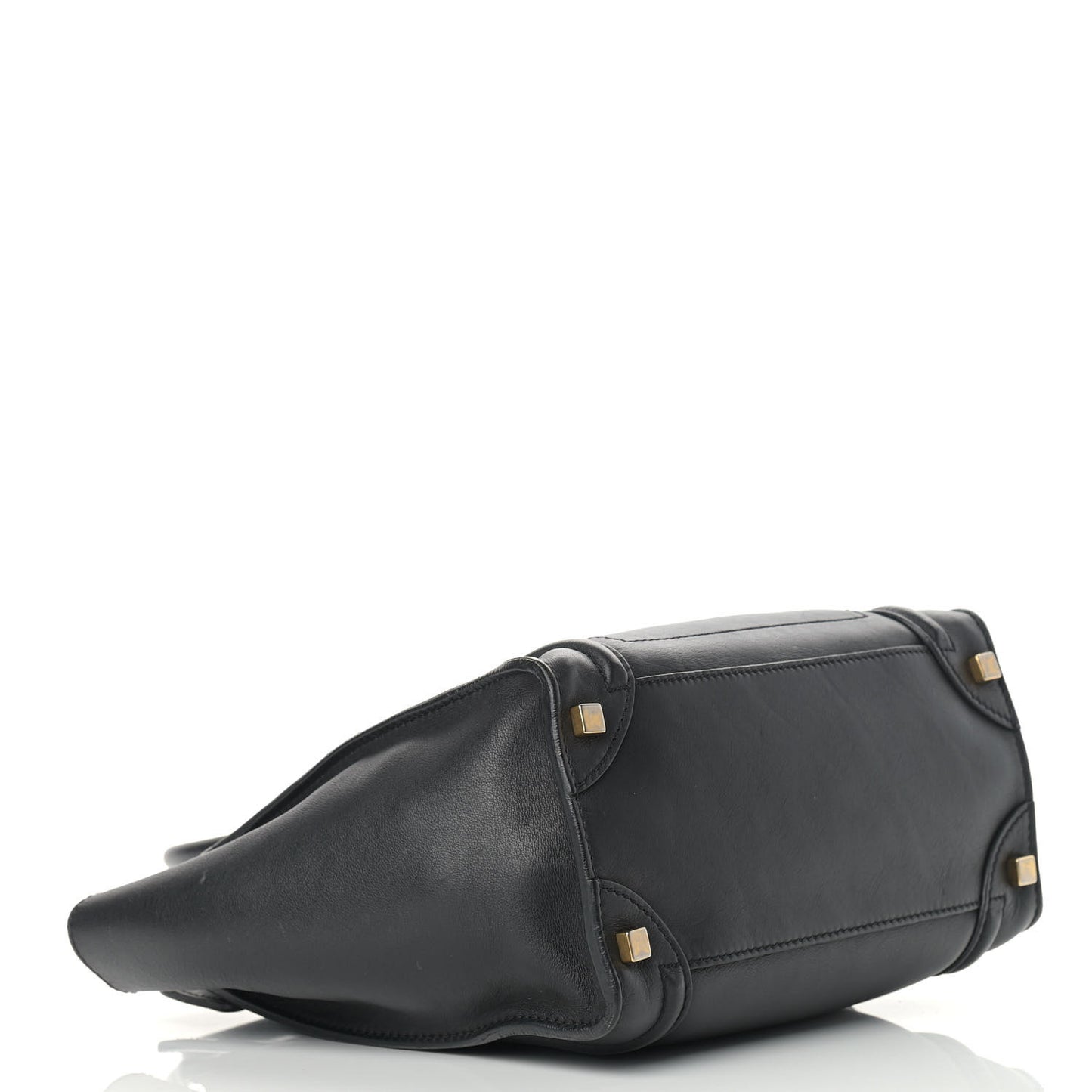 Smooth Calfskin Micro Luggage Black