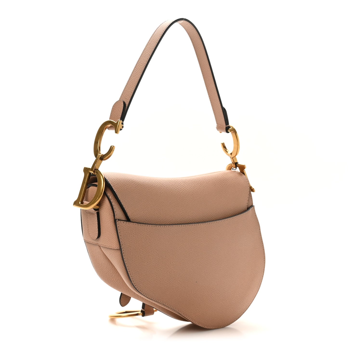 Grained Calfskin Saddle Bag Fard
