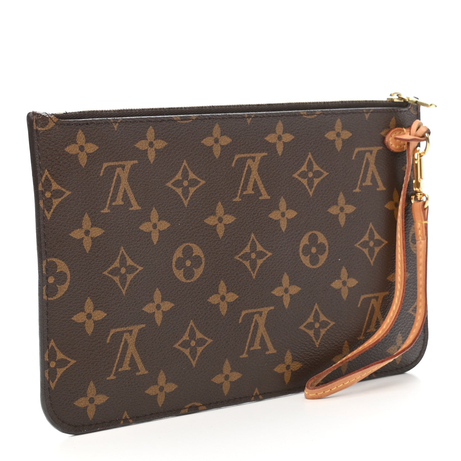 Louis Vuitton Monogram Neverfull MM GM Pochette Fuchsia 3 of 7