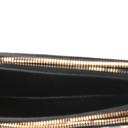 Valentino Garavani Pebbled Calfskin Rockstud Double Zip Camera Crossbody Bag Black 8 of 10