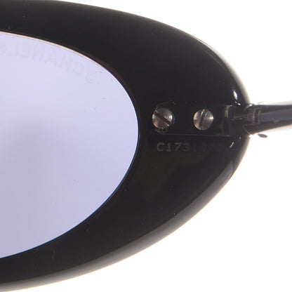 Chanel Cat Eye Sunglasses 5035 Black 5 of 6