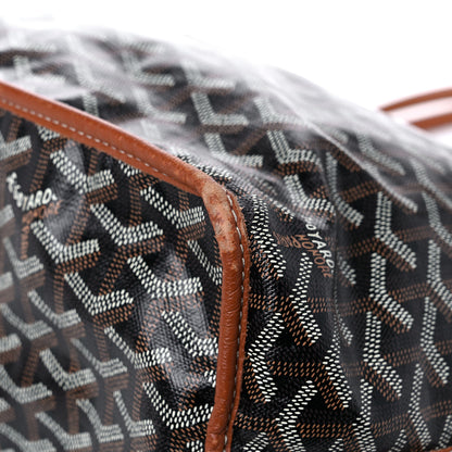 Goyard Goyardine Reversible Anjou PM Black Gold 13 of 32