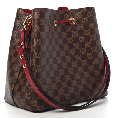 Louis Vuitton Damier Ebene Neonoe MM Cherry Berry 3 of 8
