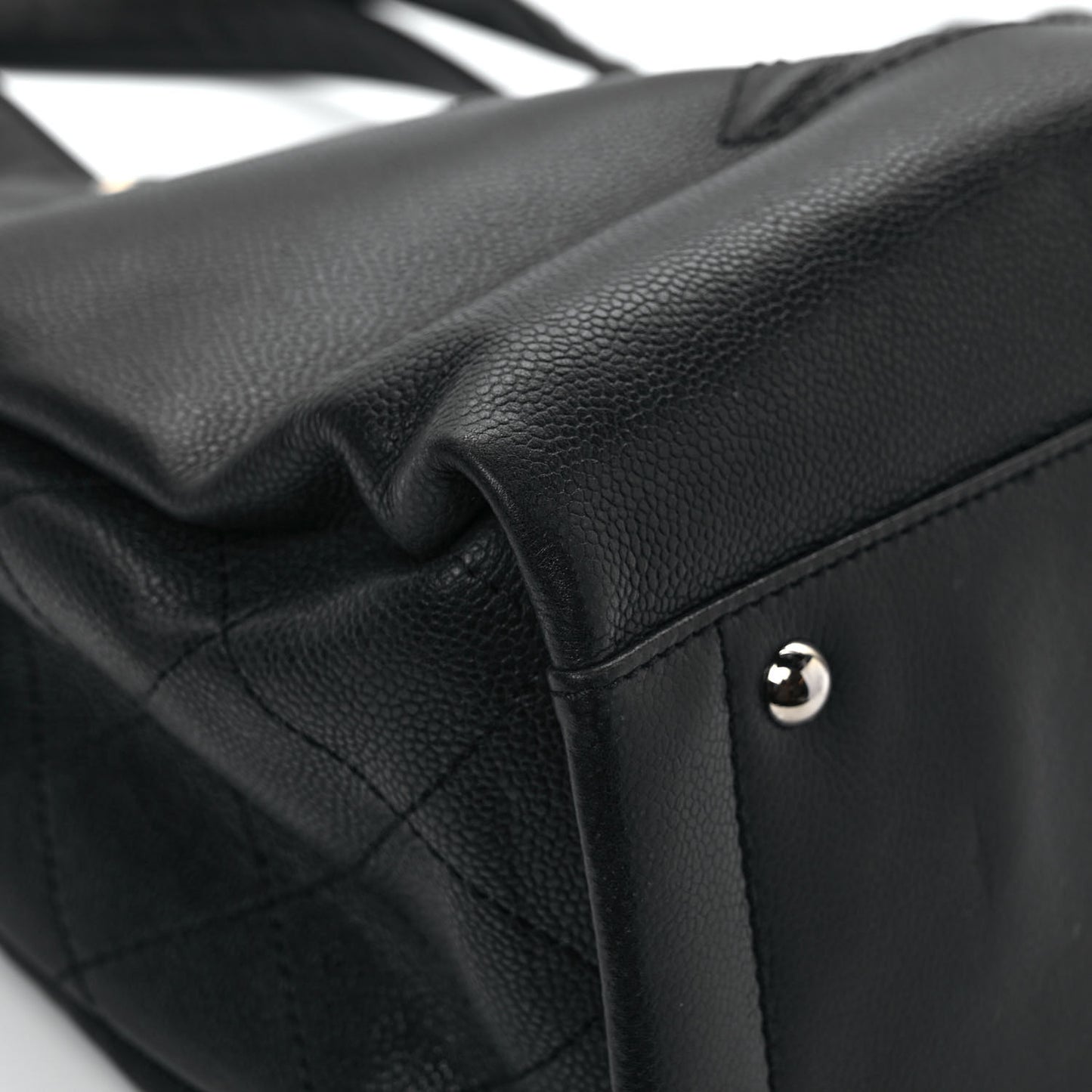 Caviar Executive Cerf Shopper Tote Black