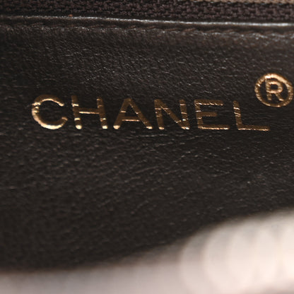 Chanel Grained Calfskin Timeless CC Vanity Case Dark Brown 6 of 12