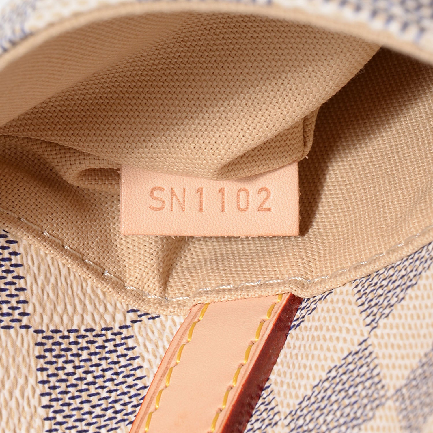 Louis Vuitton Damier Azur Figheri GM 7 of 7