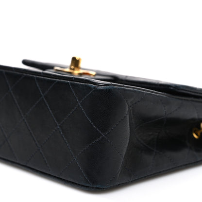 Chanel Lambskin Quilted Mini Square Flap Black 11 of 12