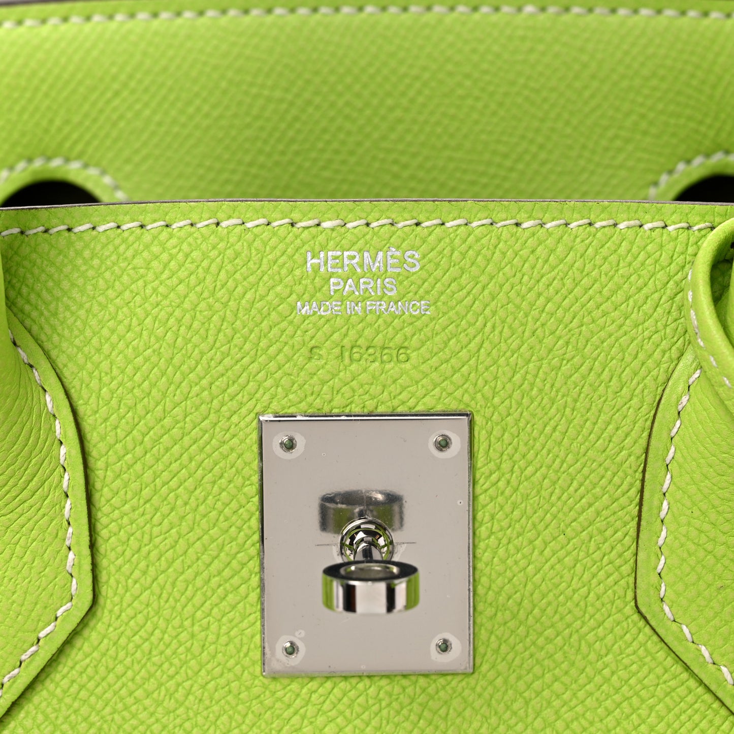 Epsom Candy Birkin 30 Kiwi Lichen