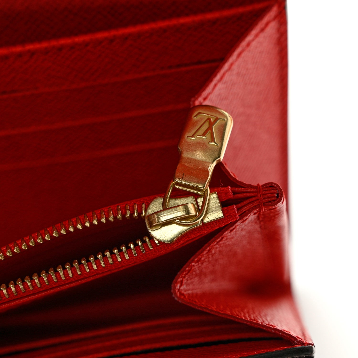 Louis Vuitton Monogram Sarah Wallet NM Coquelicot 8 of 10