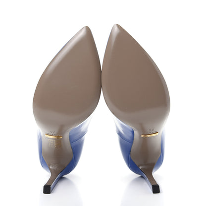 Gucci Patent Gloria Pumps 35 Deep Zaffiro 6 of 11