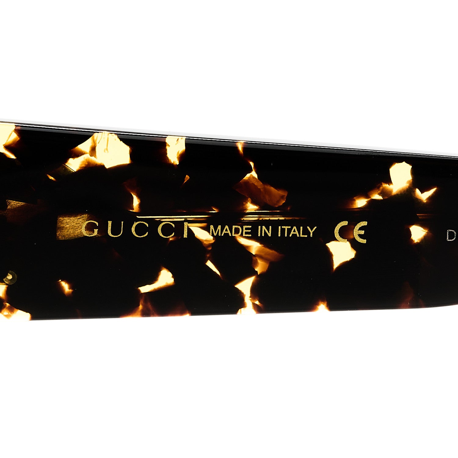 Gucci Acetate Round GG0084S Sunglasses Glitter Blue Multi 6 of 8