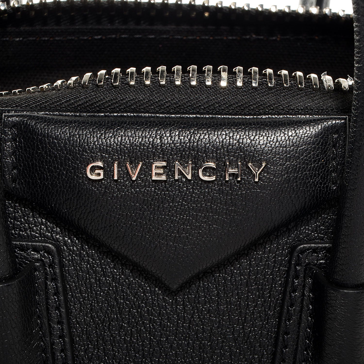 Givenchy Sugar Goatskin Mini Antigona Black 11 of 12