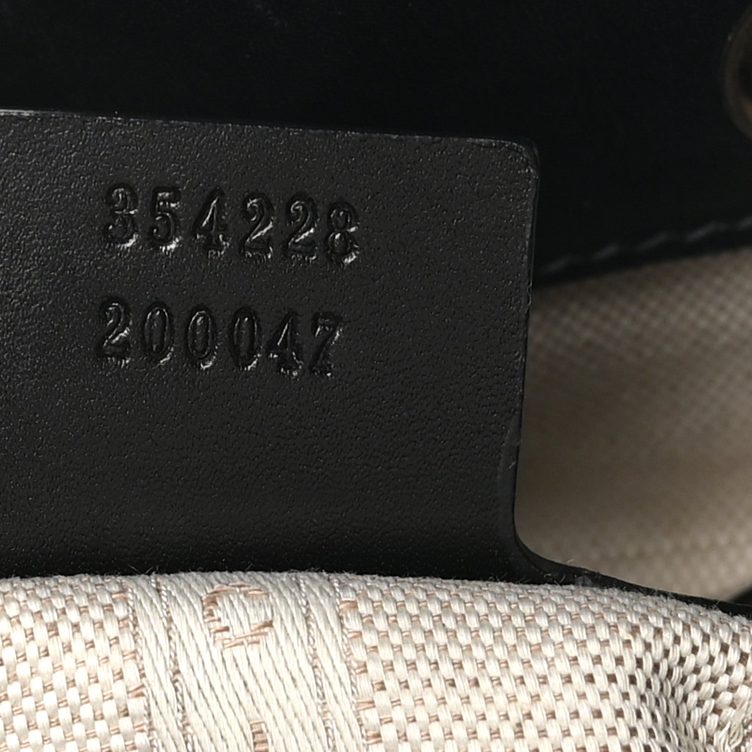 Gucci Bright Diamante Medium Bucket Bag Black 7 of 13
