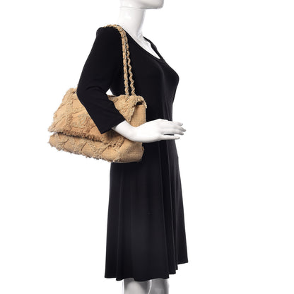 Chanel Tweed Nature Flap Dark Beige 2 of 16
