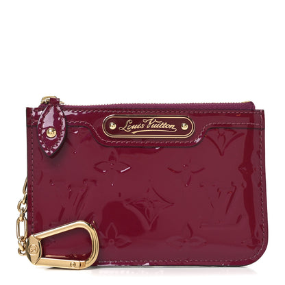 Louis Vuitton Vernis Key Pouch Magenta 1 of 12
