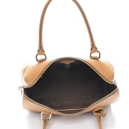 Mulberry Glossy Goatskin Medium Del Rey Satchel Deer Brown 5 of 11