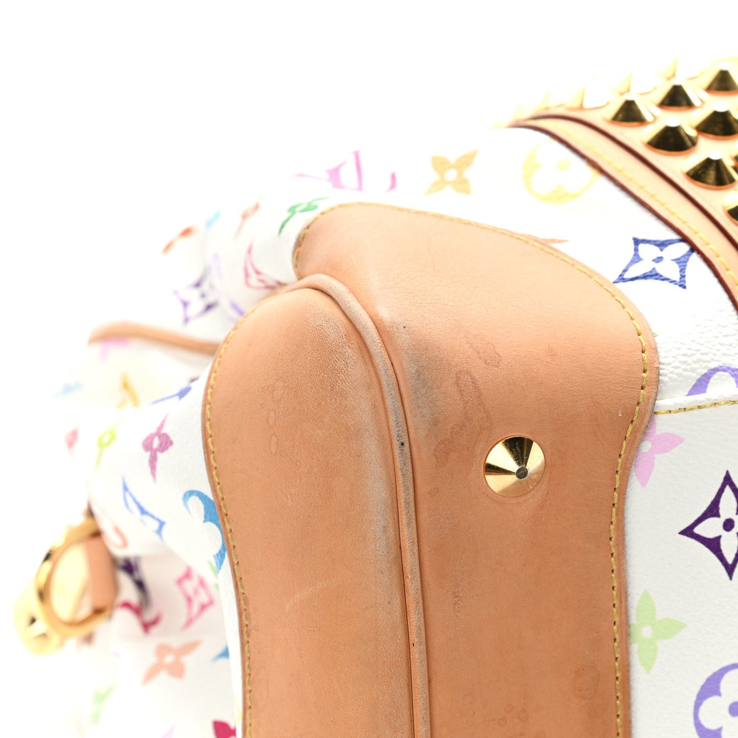 Monogram Multicolor Courtney GM White