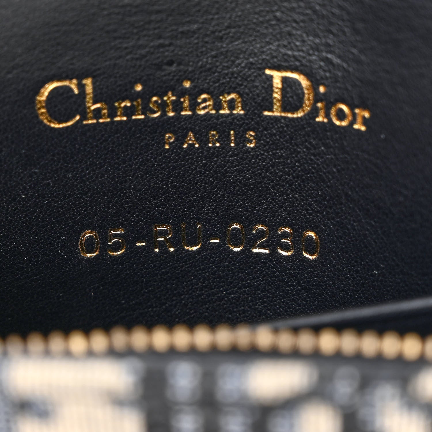 Christian Dior Oblique Saddle Belt Bag Blue 7 of 11