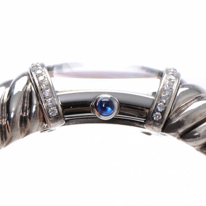 David Yurman Sterling Silver Diamond Bezel Mother of Pearl 19mm Waverly Quartz Watch 5 of 8