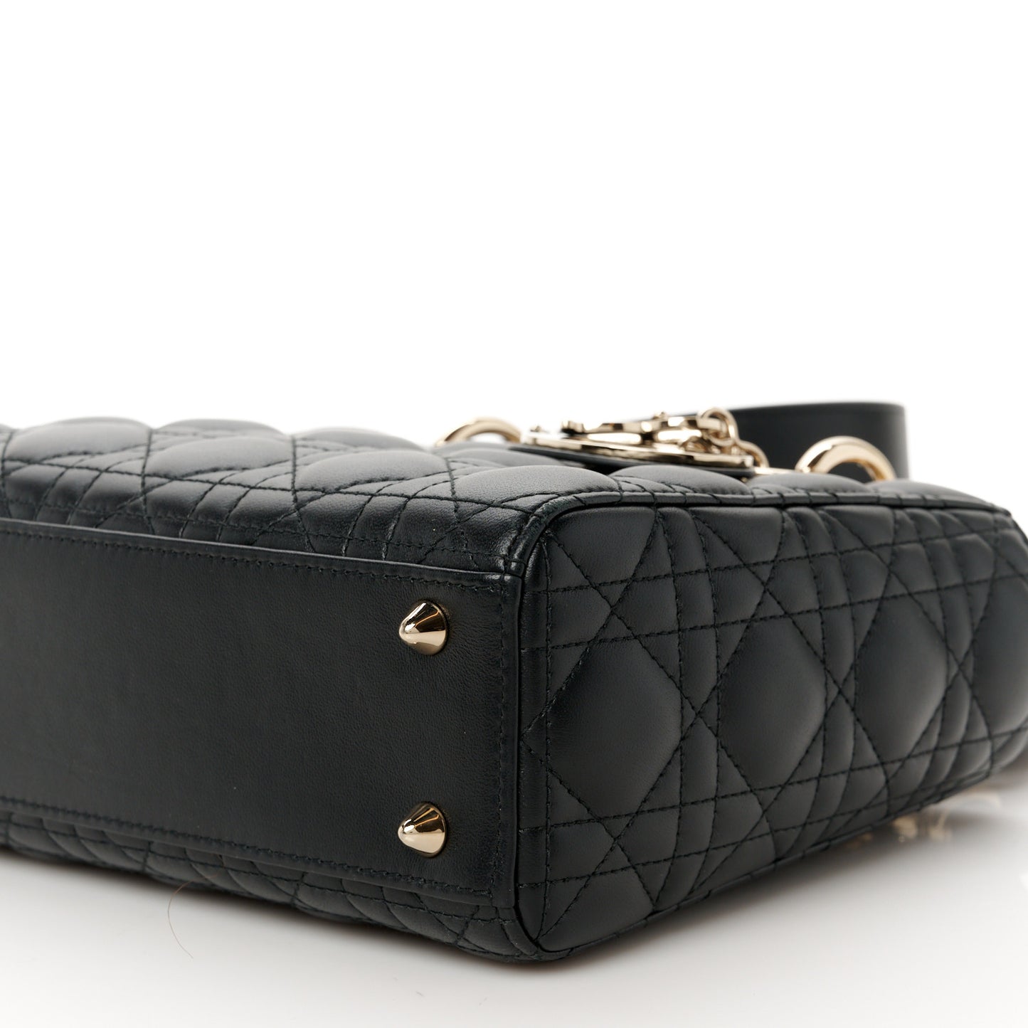 Lambskin Cannage Small My ABCDior Lady Dior Black