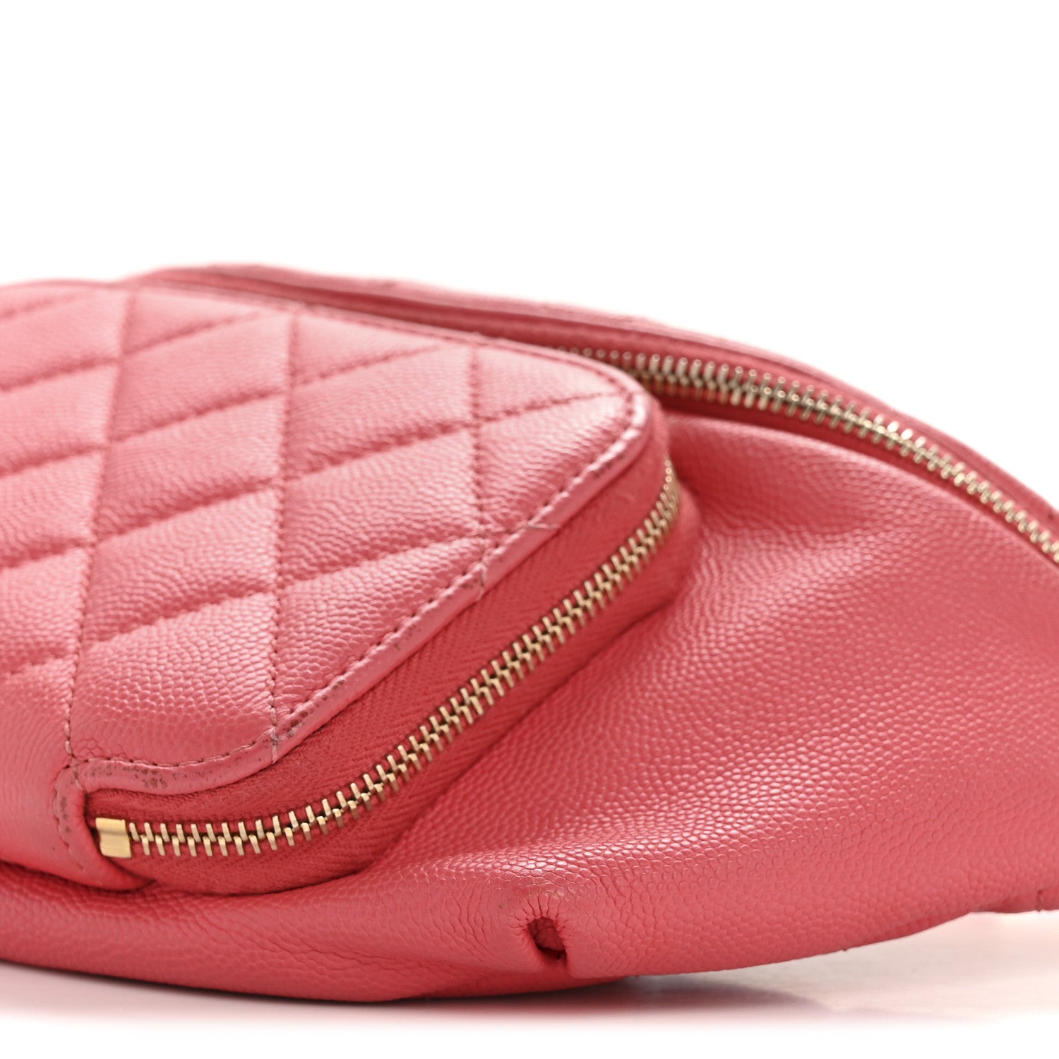 Chanel Caviar Quilted Business Affinity Waist Belt Bag Pink 10 of 14