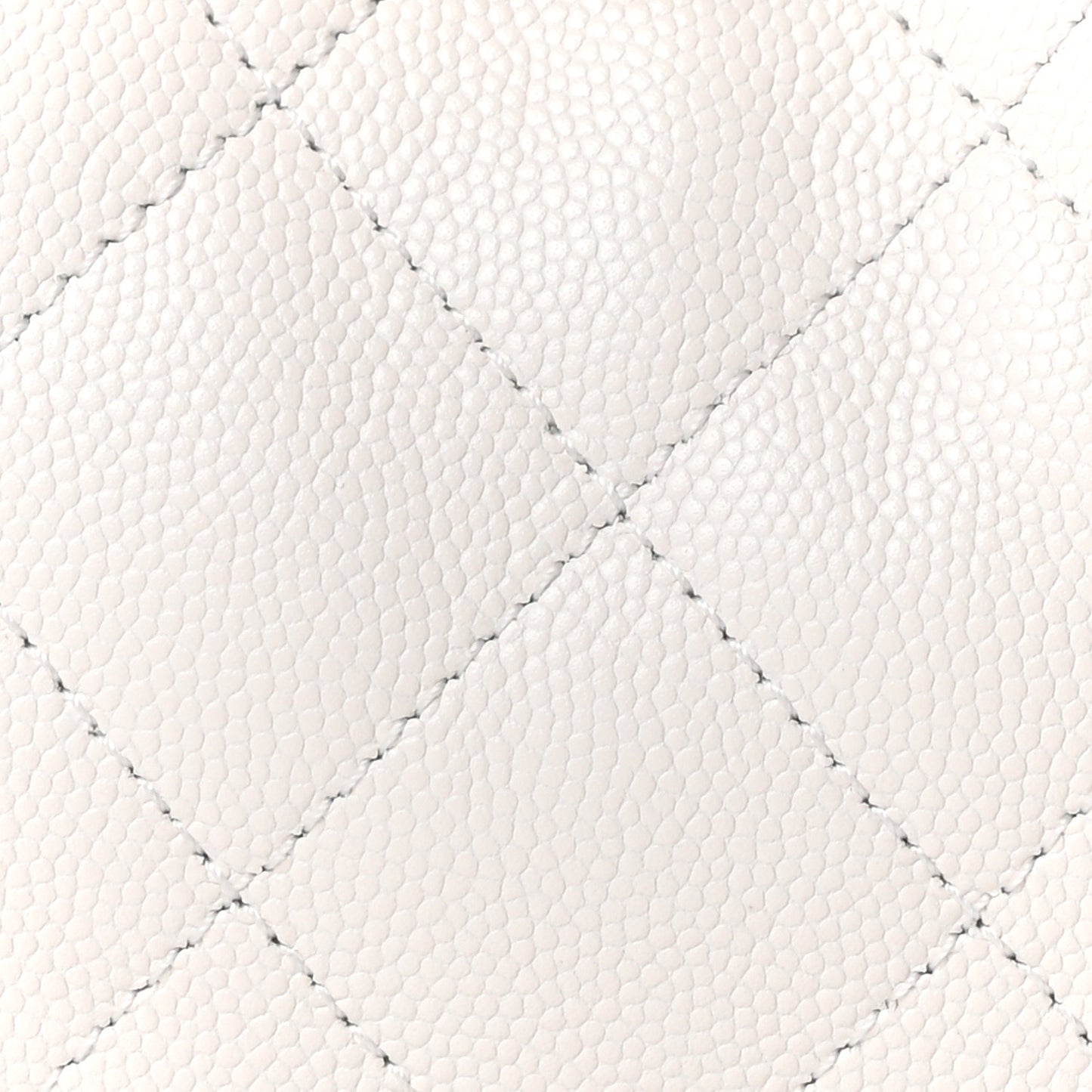 Caviar Quilted Mini Chanel 25 Handbag White