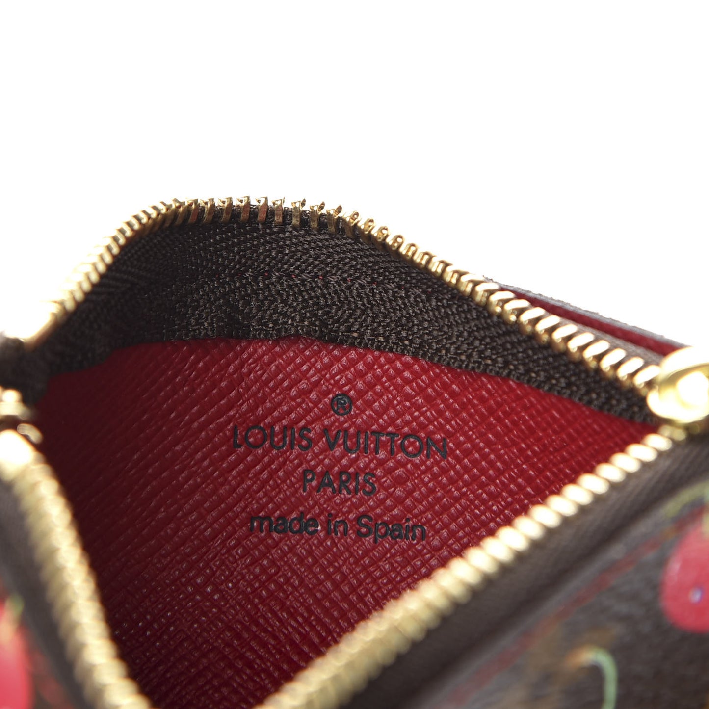 Monogram Cerises Key Pouch